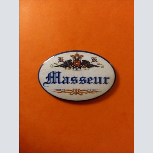 Nostalgie KuK Flaschenöffner Magnet Masseur