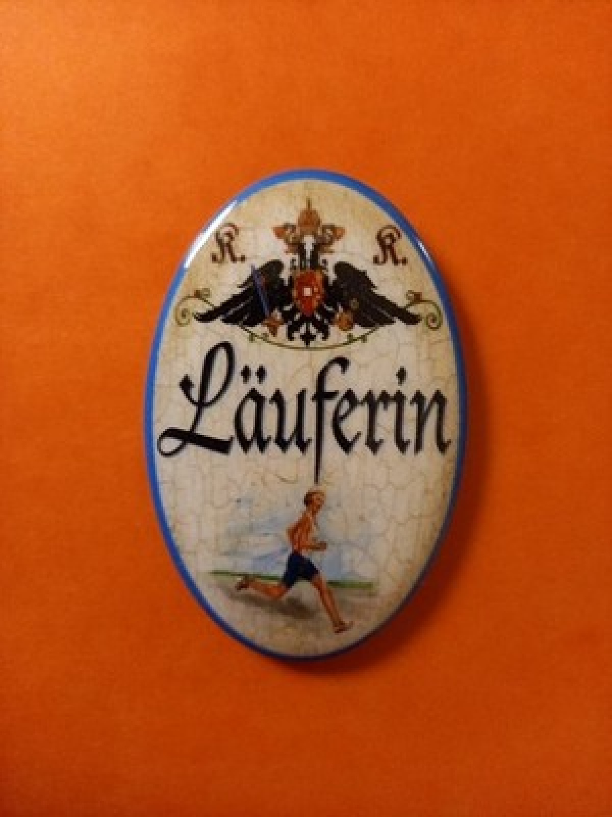 Nostalgie KuK Flaschenöffner Magnet Lehrerin