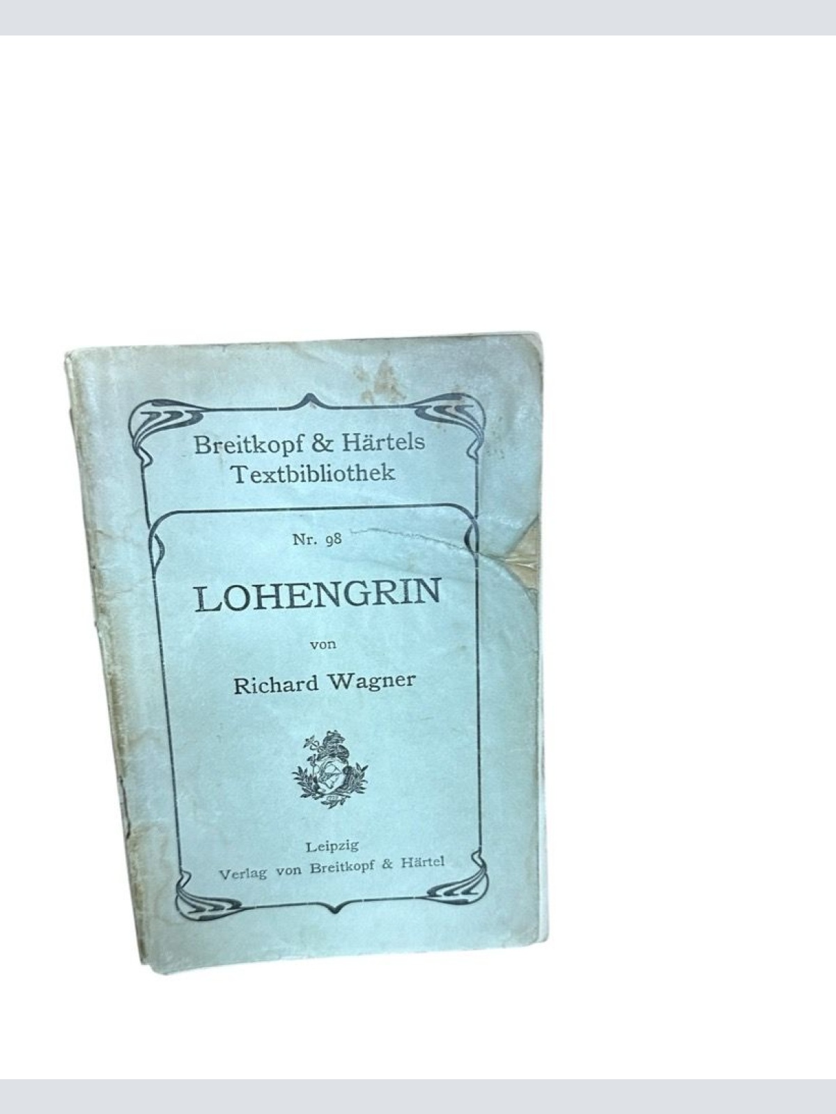 Lohengrin. Wagner, Richard: