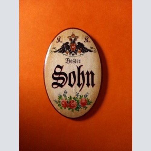 Nostalgie KuK Flaschenöffner Magnet Bester Sohn