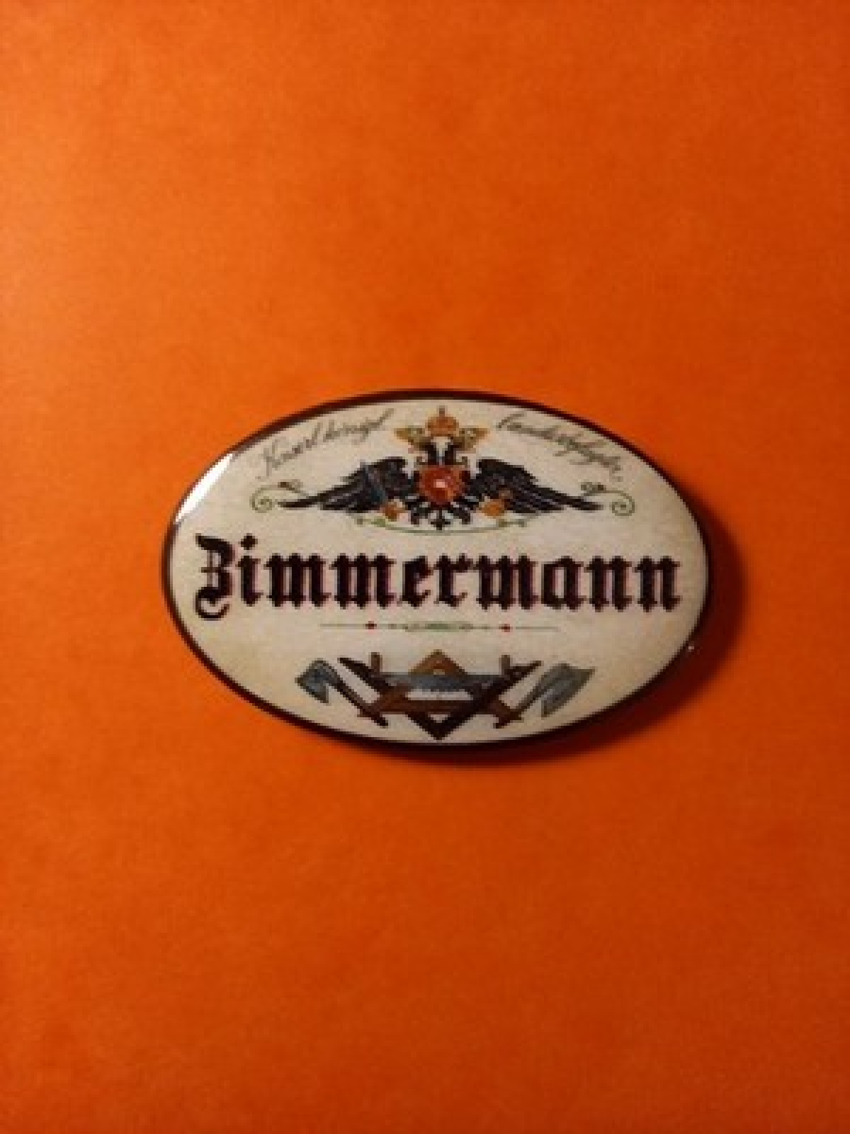 Nostalgie KuK Flaschenöffner Magnet Landesbefugter Zimmermann