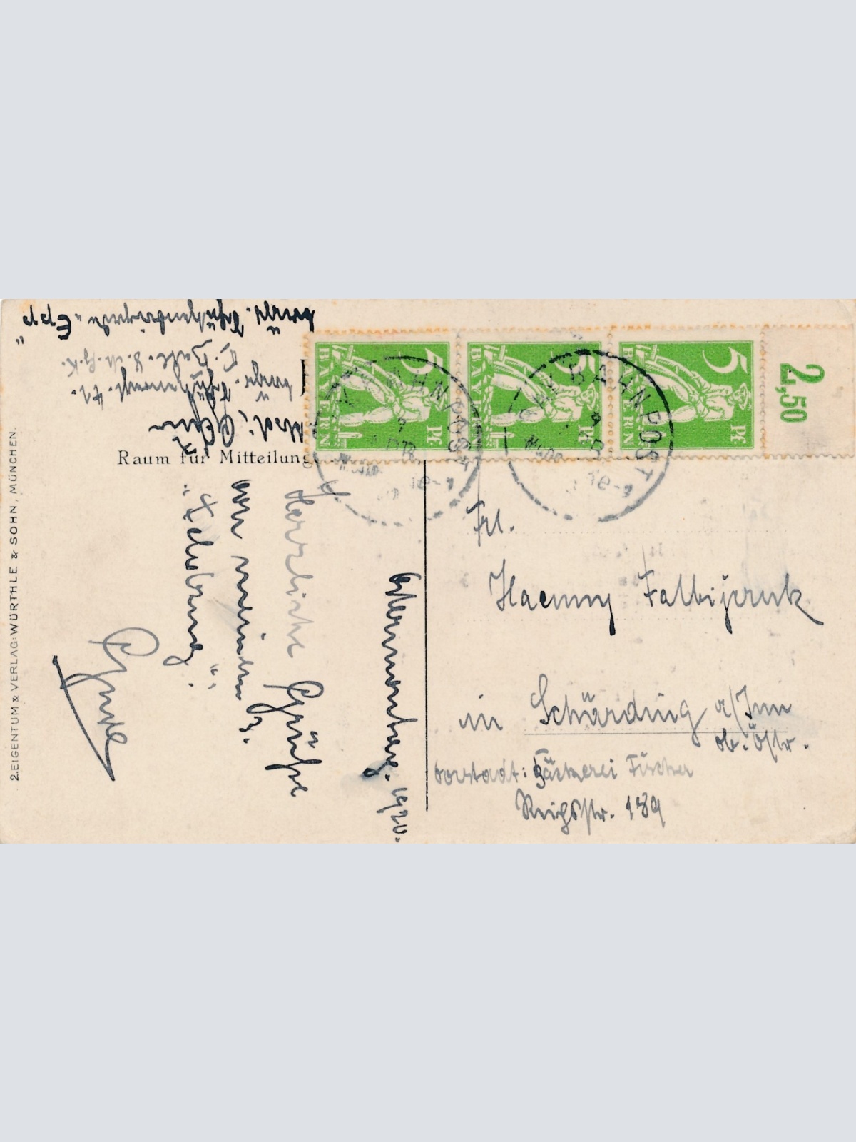 AK Frisch anzapft wird mit Soldat und Säbel Ansichtskarte (16881)