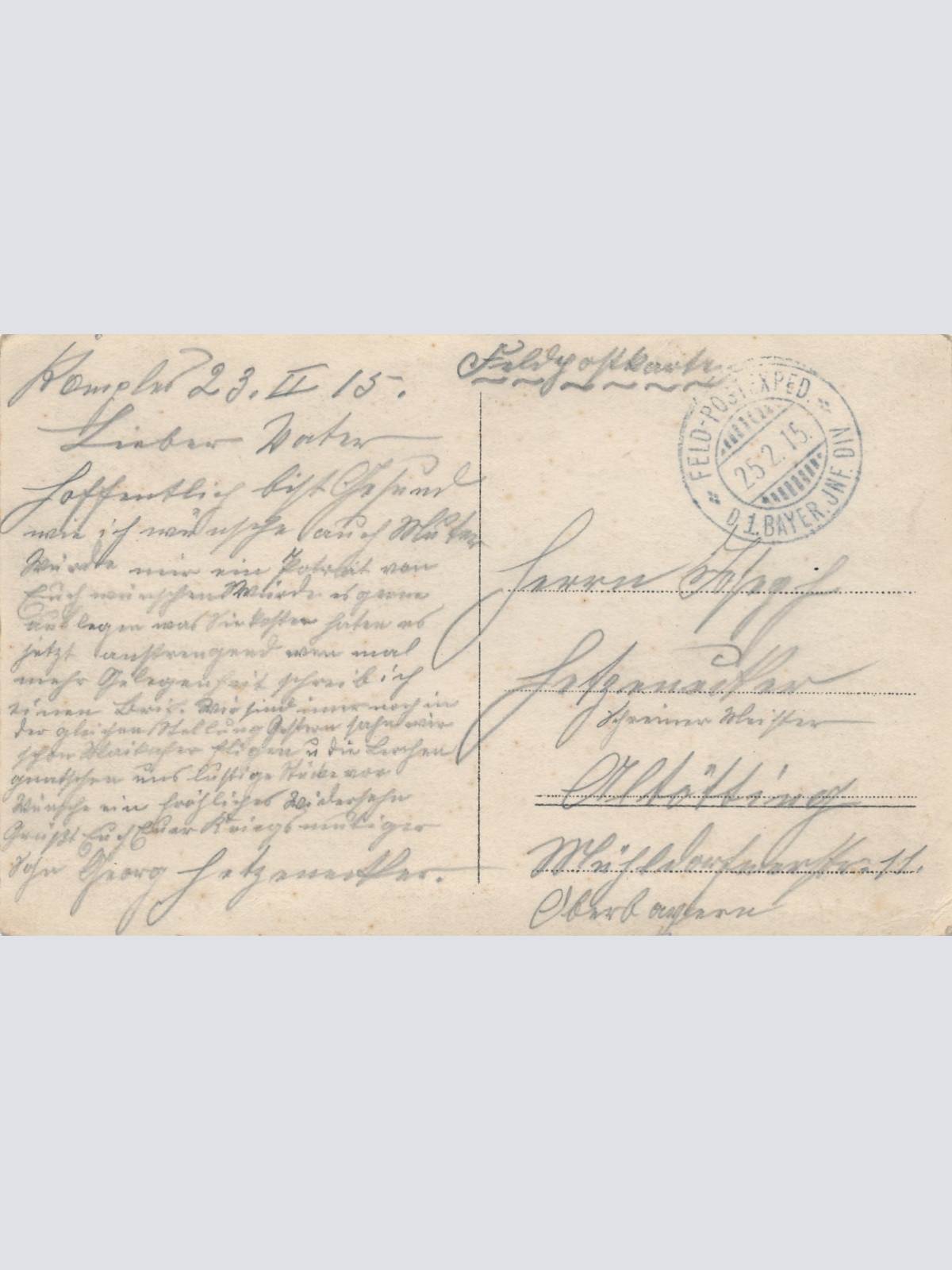 AK Militaria Soldaten in den Trümmern Weltkrieg 1914 / 15 Ansichtskarte (16875)