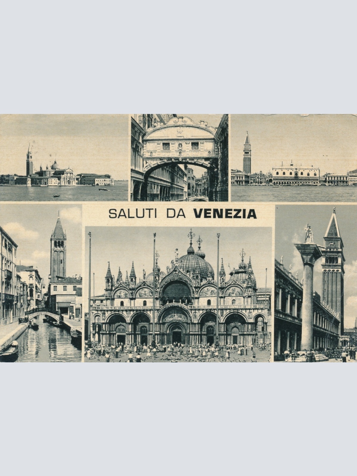 AK aus Venezia - Venedig Italien Ansichtskarte (17096)