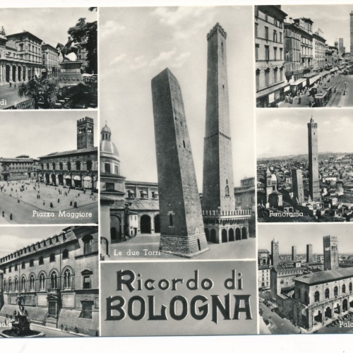 AK aus Ricordo di Bologna Italien Ansichtskarte (17102)
