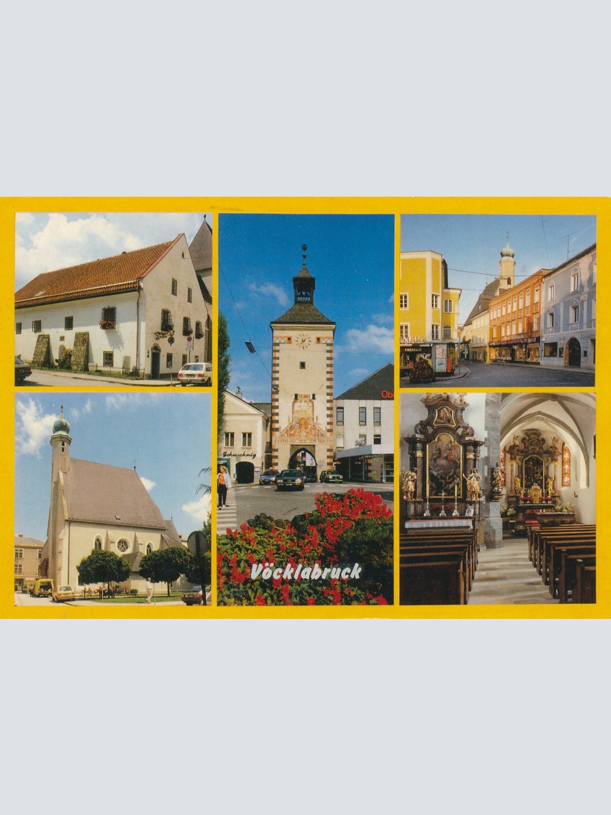 AK aus Vöcklabruck Oberösterreich Ansichtskarte (17112)