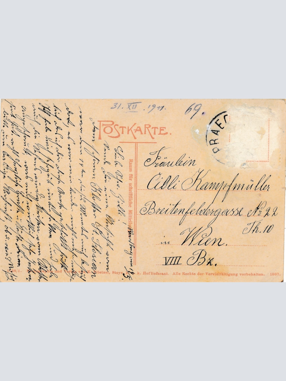 AK aus St. Florian Oberösterreich Ansichtskarte (17127)