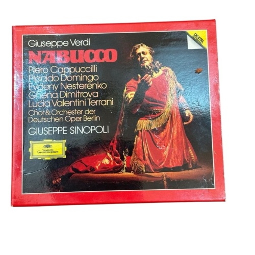 Nabucco, 2 CDs Giuseppe Verdi, Giuseppe Sinopoli: