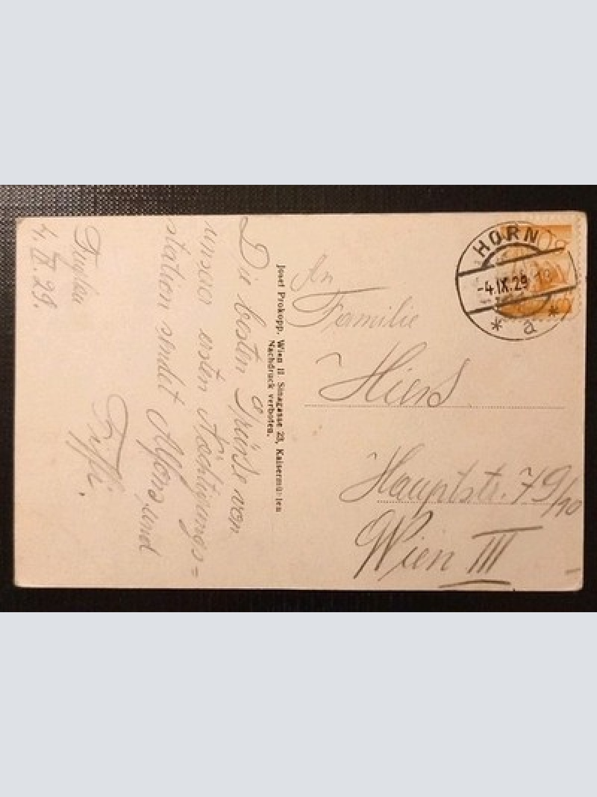 Fuglau  Horn Niederösterreich Gr A0012 K