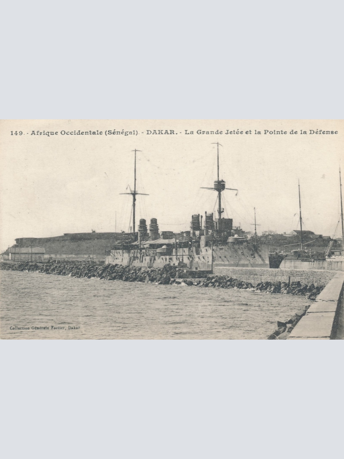 AK Afrique Occidentale Dakkar Schiffe Boote, Ansichtskarte (17060)