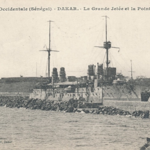 AK Afrique Occidentale Dakkar Schiffe Boote, Ansichtskarte (17060)