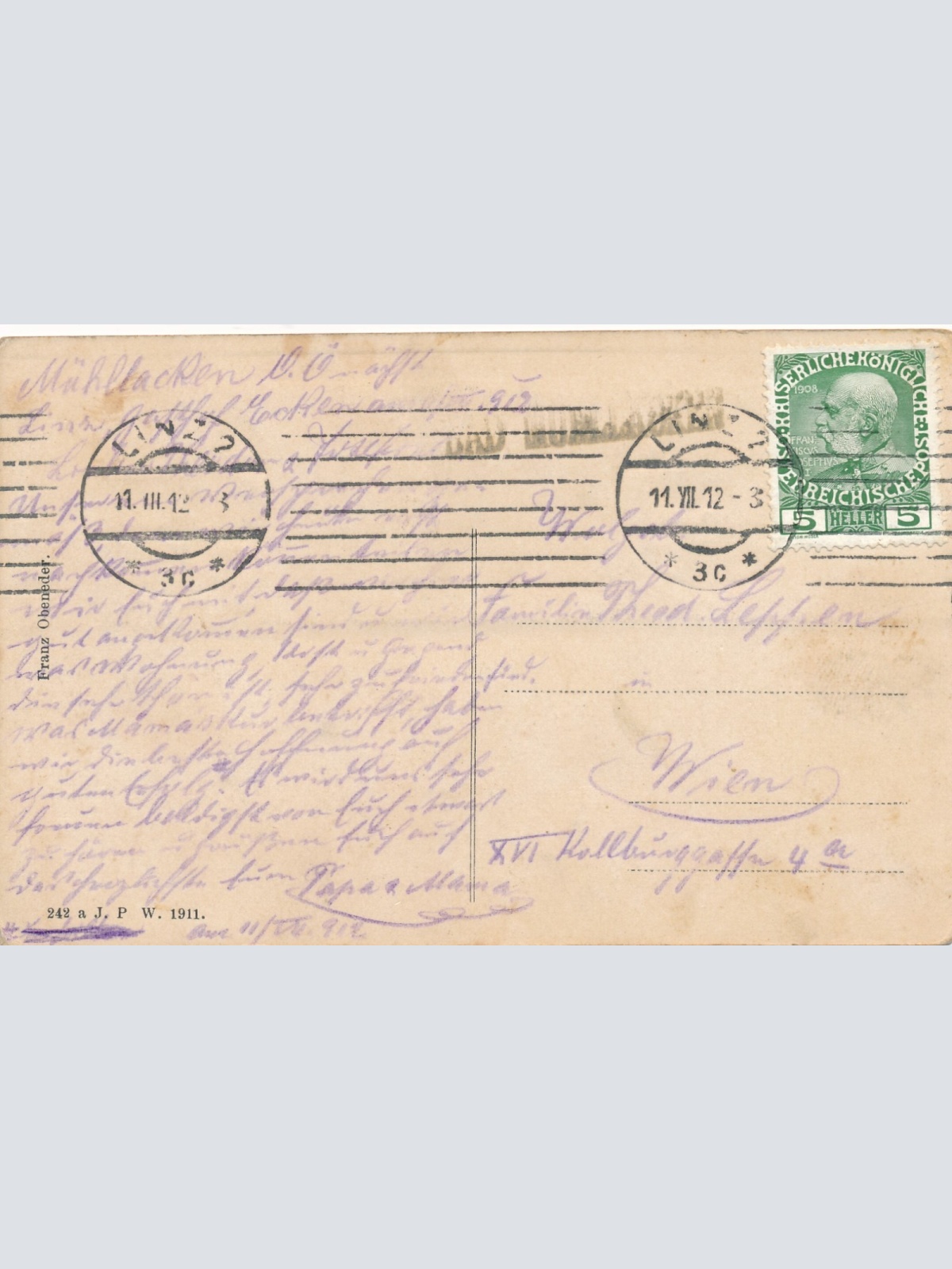 AK aus Mühllacken Oberösterreich Ansichtskarte (17036)