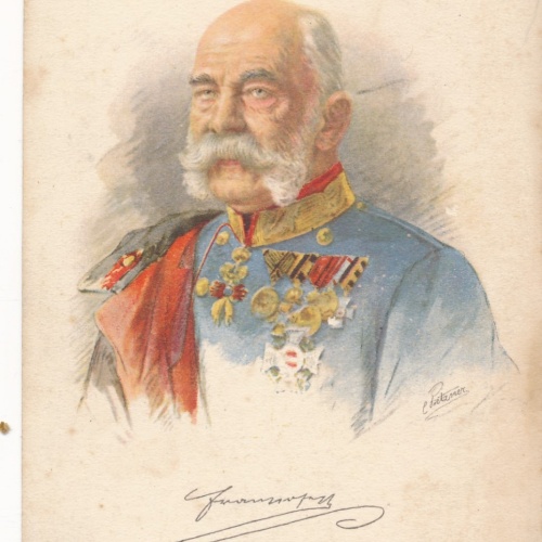 AK Militaria vom Kaiser Franz Josef Ansichtskarte (17078)