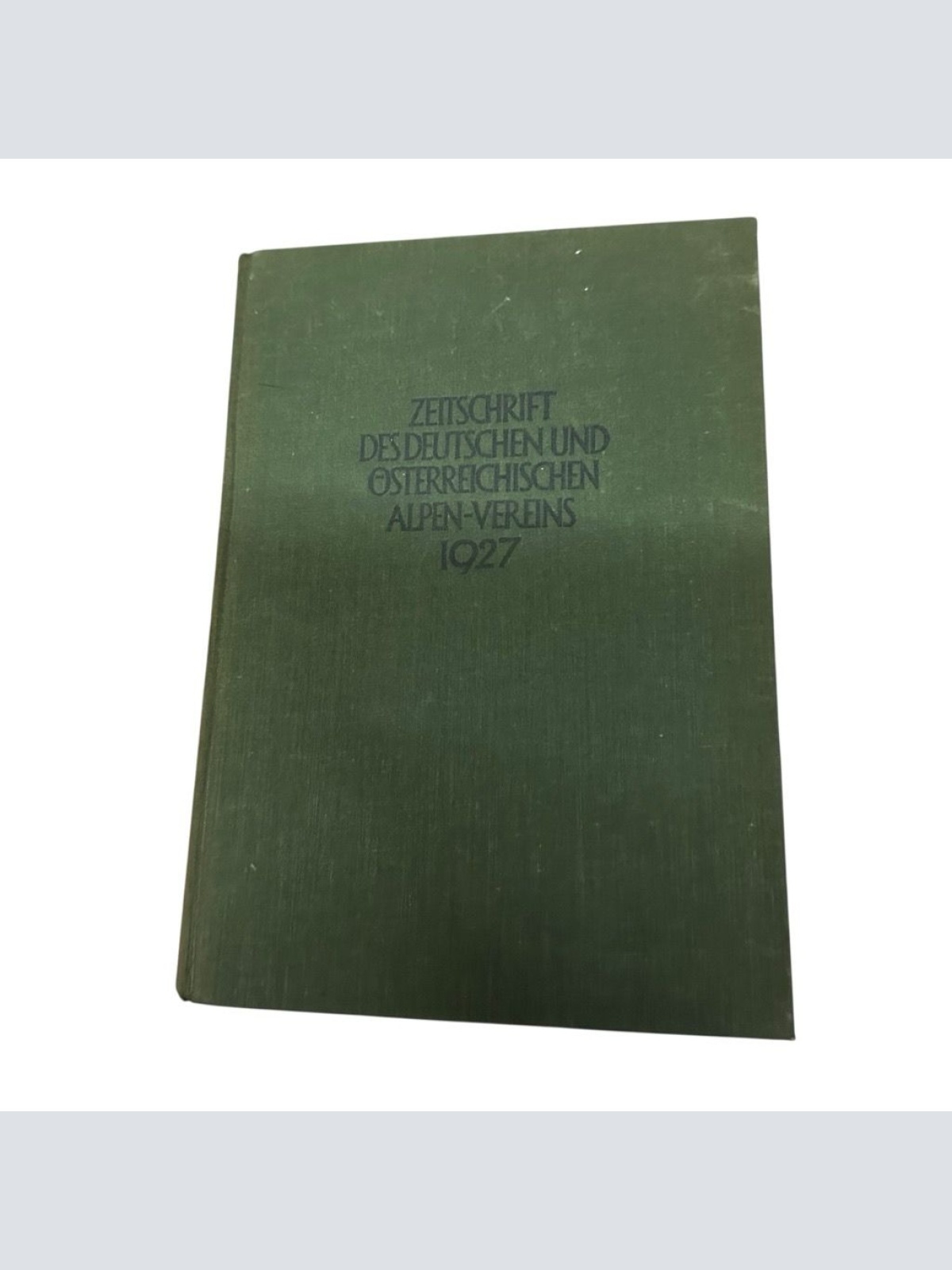 Zeitschrift des Deutschen Oesterreichischen Alpenvereins - Band 24 Jahrgang 1927