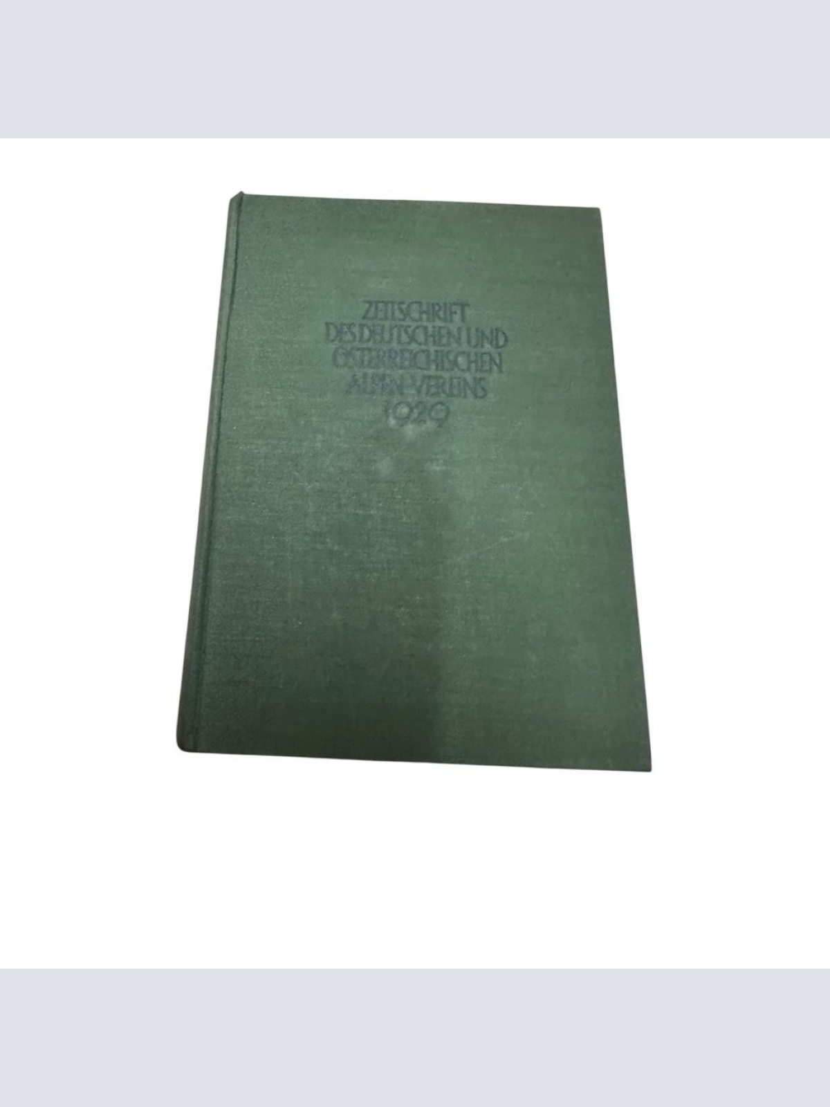 Zeitschrift des Deutschen und Österreichischen Alpenvereins Jahrgang 1929 - Band