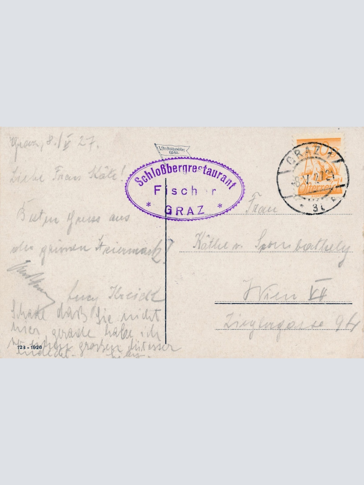 AK aus Graz Uhrenturm Steiermark Ansichtskarte (17274)