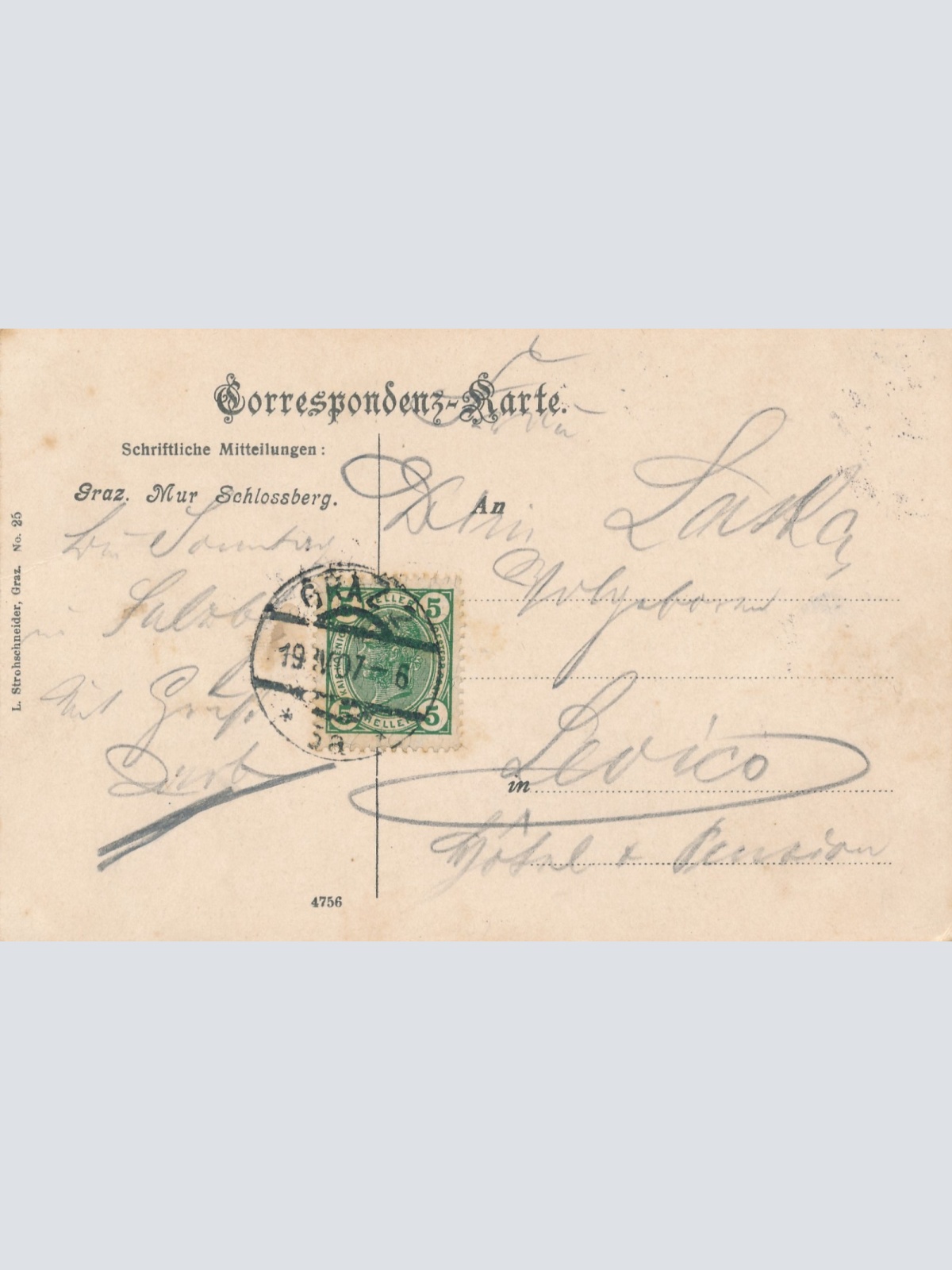 AK aus Graz Steiermark Ansichtskarte (17283)