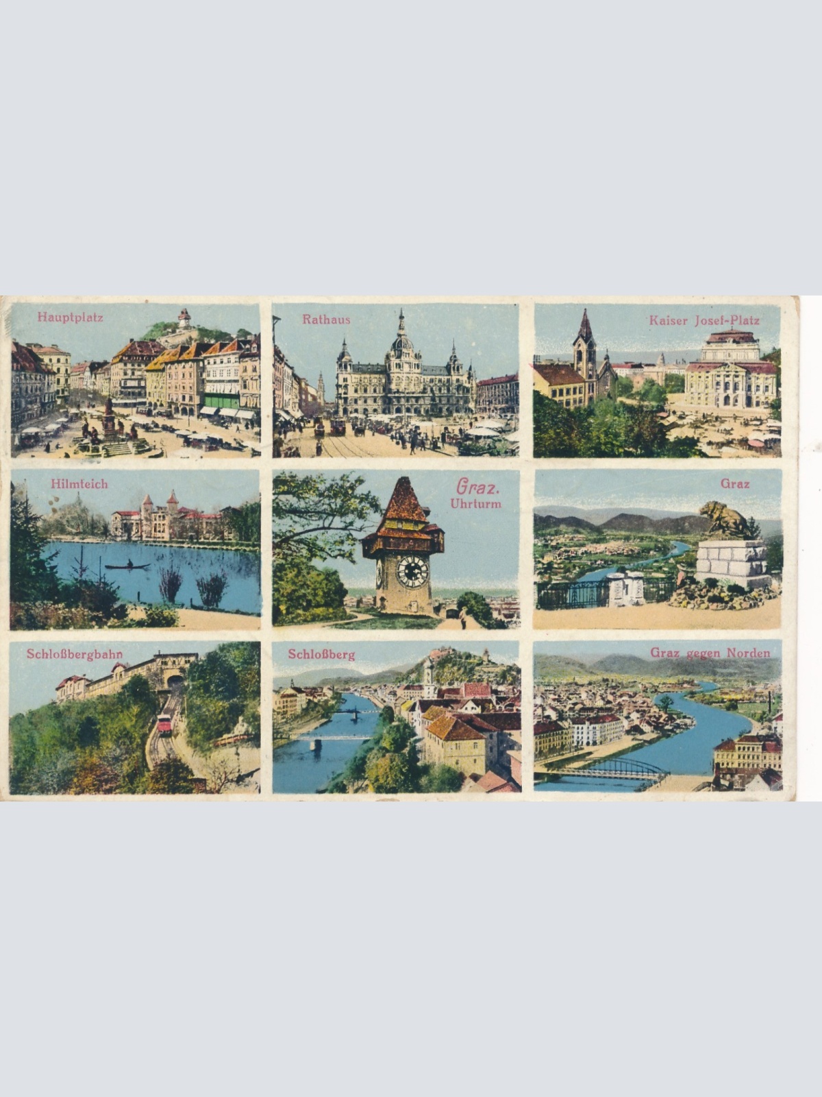 AK aus Graz Mehrbildkarte Steiermark Ansichtskarte (17296)