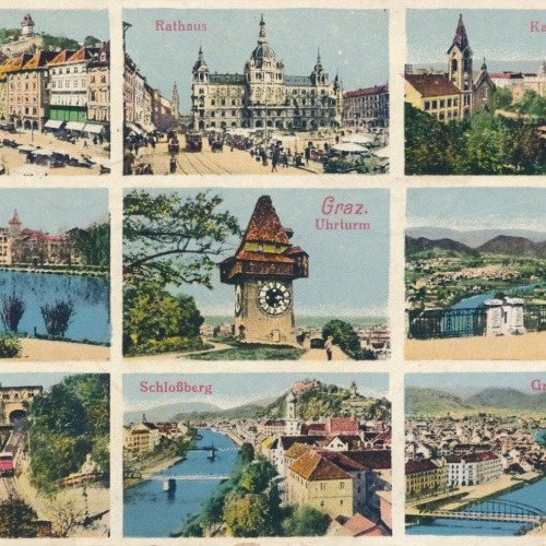 AK aus Graz Mehrbildkarte Steiermark Ansichtskarte (17296)