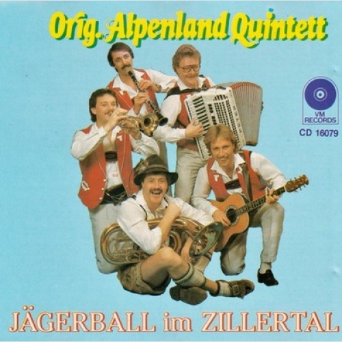 CD, Album Orig. Alpenland Quintett - Jägerball Im Zillertal