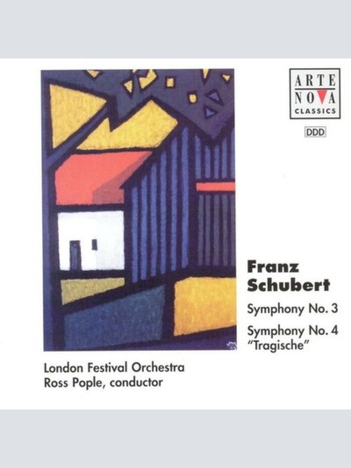 CD, Album Franz Schubert, London Festival Orchestra, Ross Pople - Symphony No...