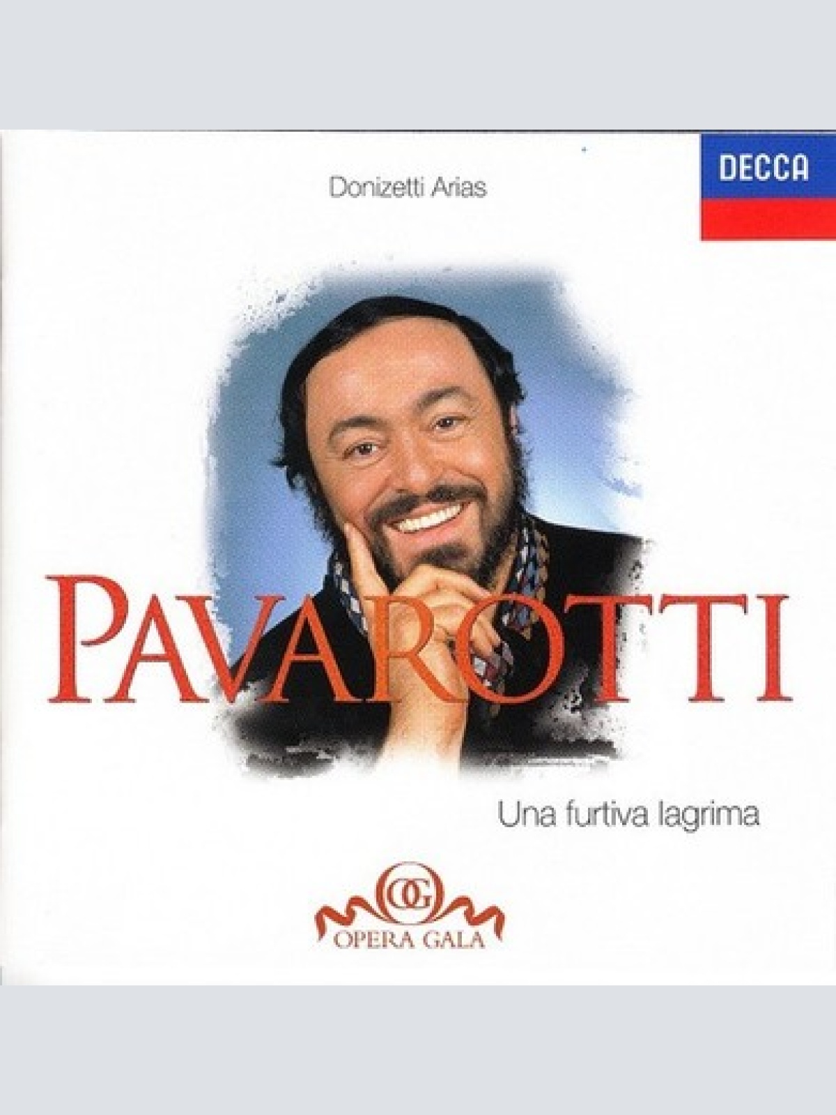 CD, Comp, RM, Sli Luciano Pavarotti - Donizetti Arias (Una Furtiva Lagrima)