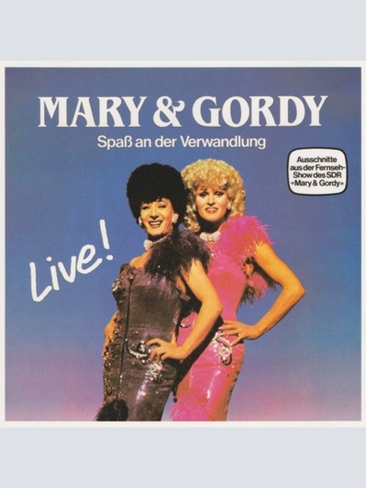 CD, Album, RE, RP Mary & Gordy - Spaß An Der Verwandlung