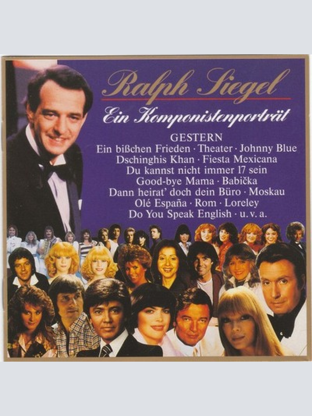 2xCD, Comp Various - Ralph Siegel - Ein Komponistenporträt - Gestern