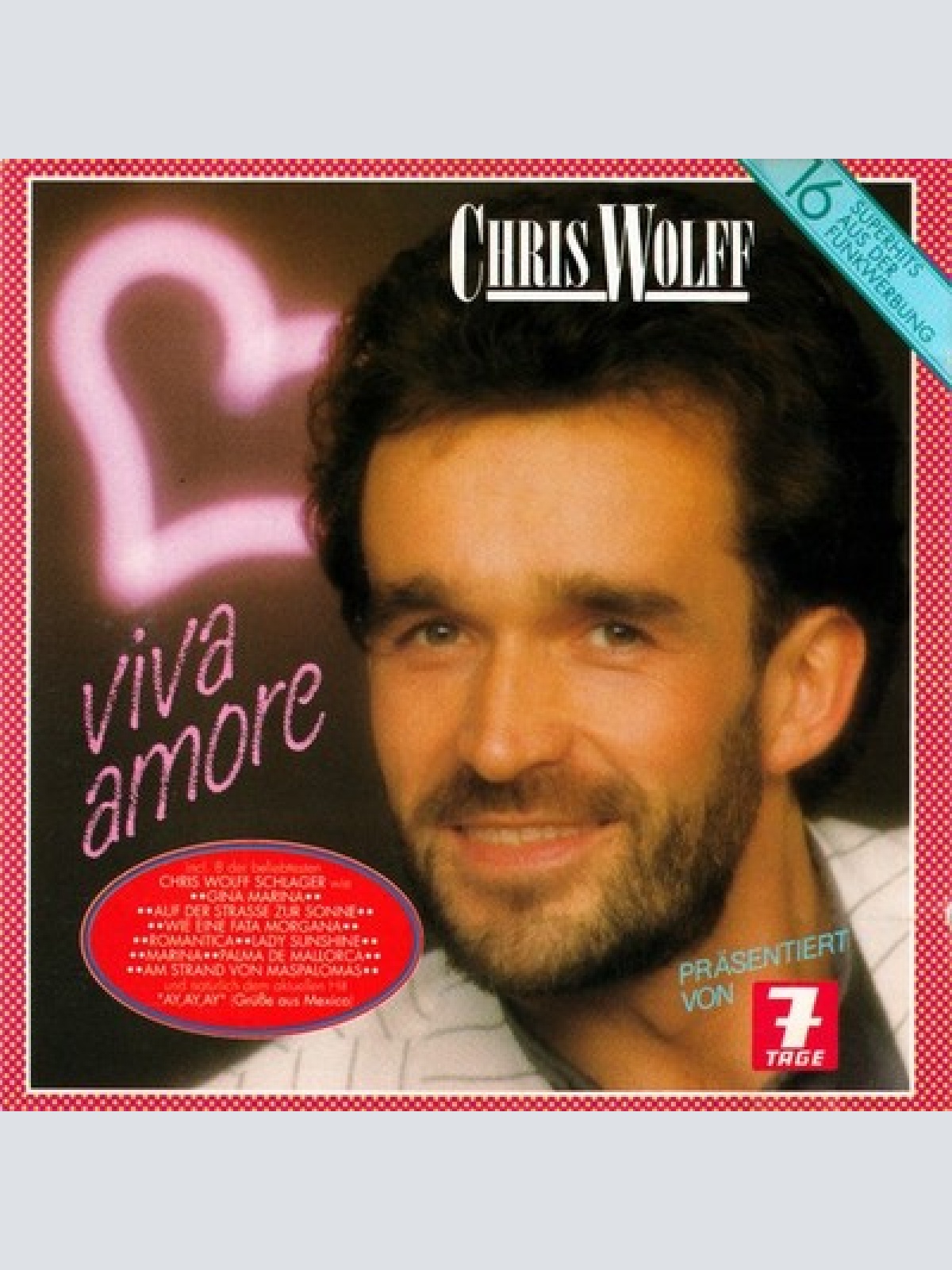 CD, Album Chris Wolff - Viva Amore