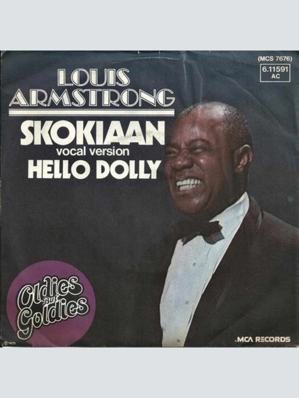 7", Single Louis Armstrong - Skokiaan (Part 2) / Hello Dolly!