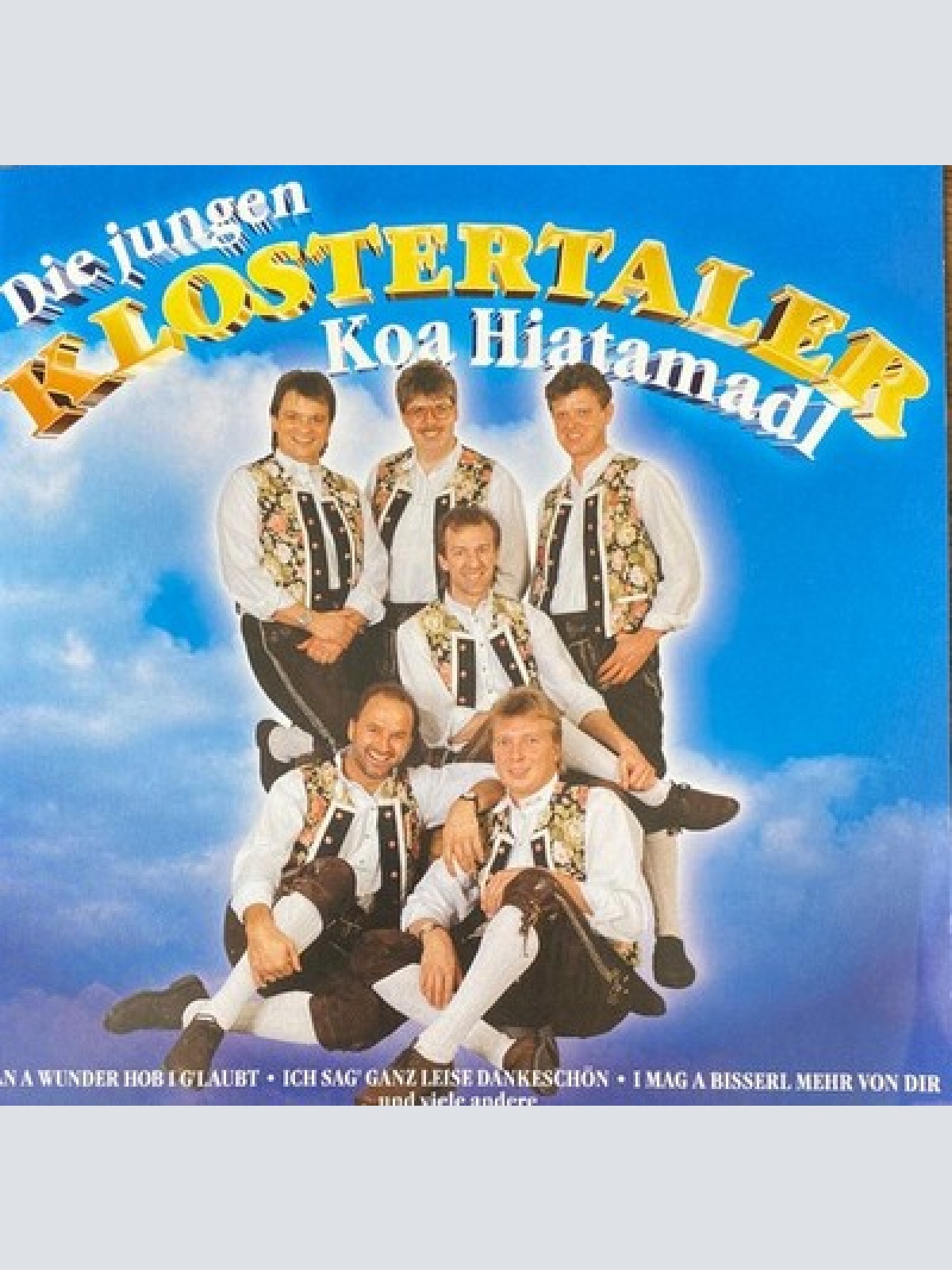 CD, Comp Die Jungen Klostertaler - Koa Hiatamadl
