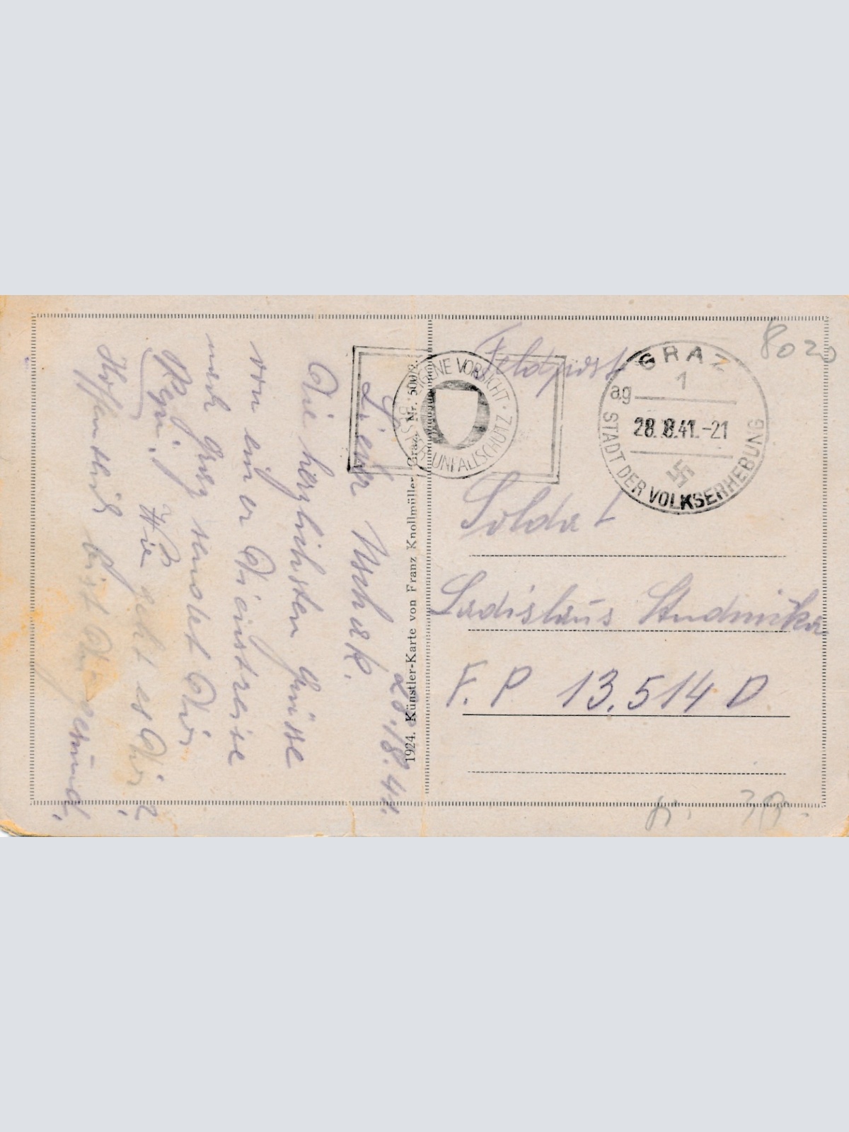 AK aus Graz Schloßberg Steiermark Ansichtskarte (17317)