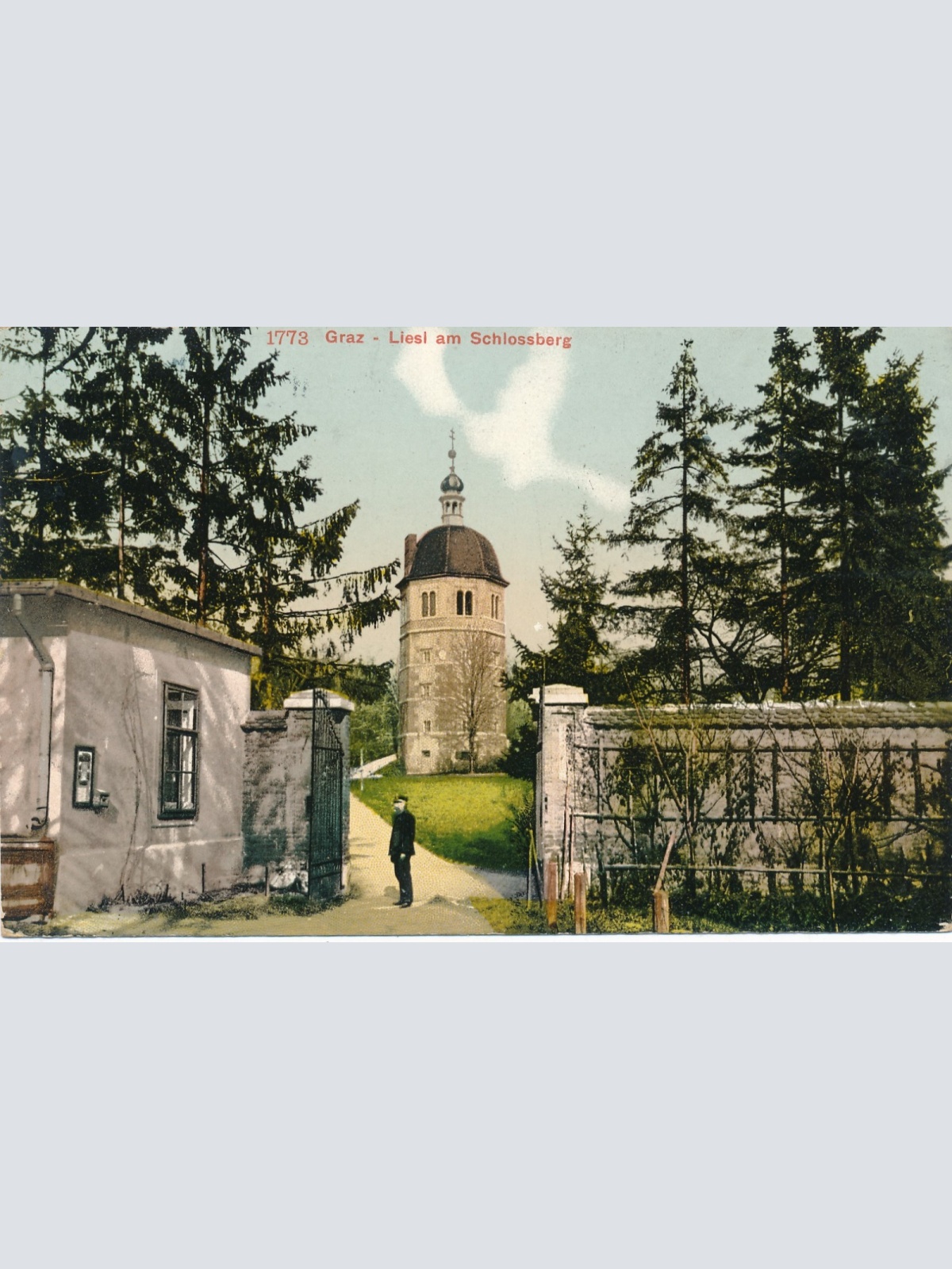 AK aus Graz Liesl am Schlossberg Steiermark Ansichtskarte (17322)