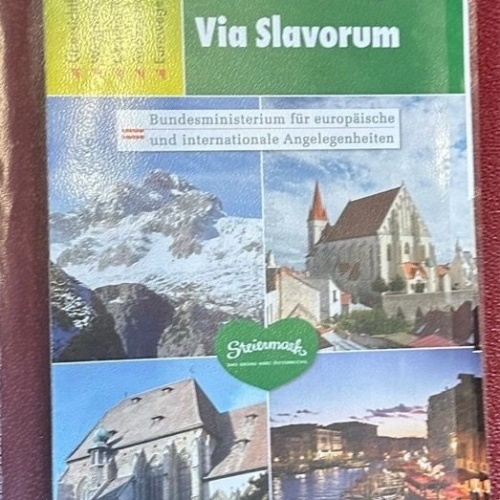 GPVS I26 Gesamtplan Via Slavorum, Weitwanderkarte 1:500.000: WeitÜbersichtliche