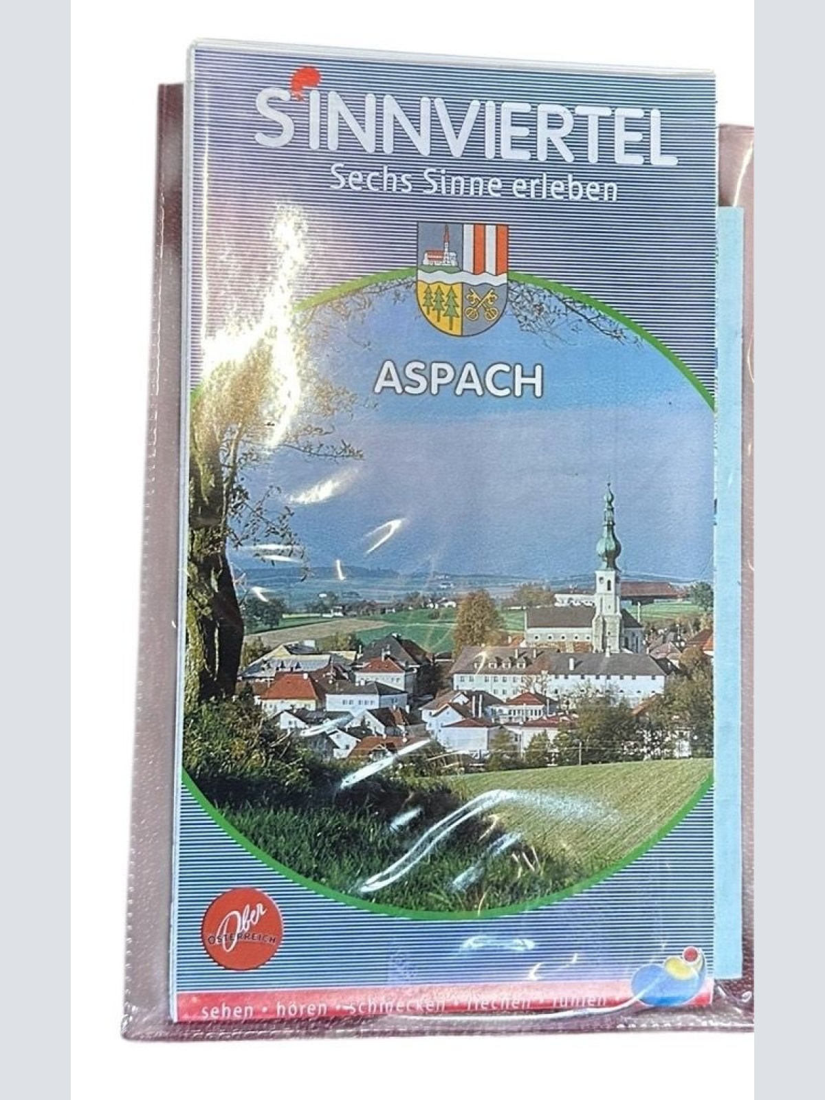 Wanderkarte Aspach. S'Innviertel. Sechs Sinne erleben Oberösterreich Werbung [Hg