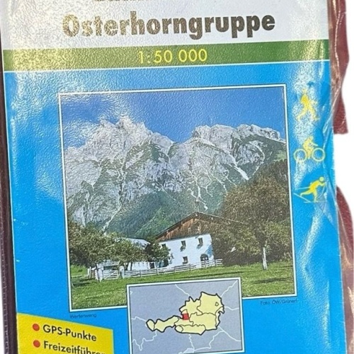 Tennengebirge - Lammertal - Osterhorngruppe, Wanderkarte 1:50.000 (freytag & ber