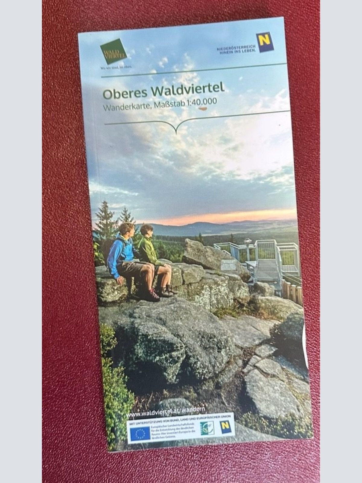 Oberes Waldviertel. Wanderkarte Destination Waldviertel GmbH [Hg.]: