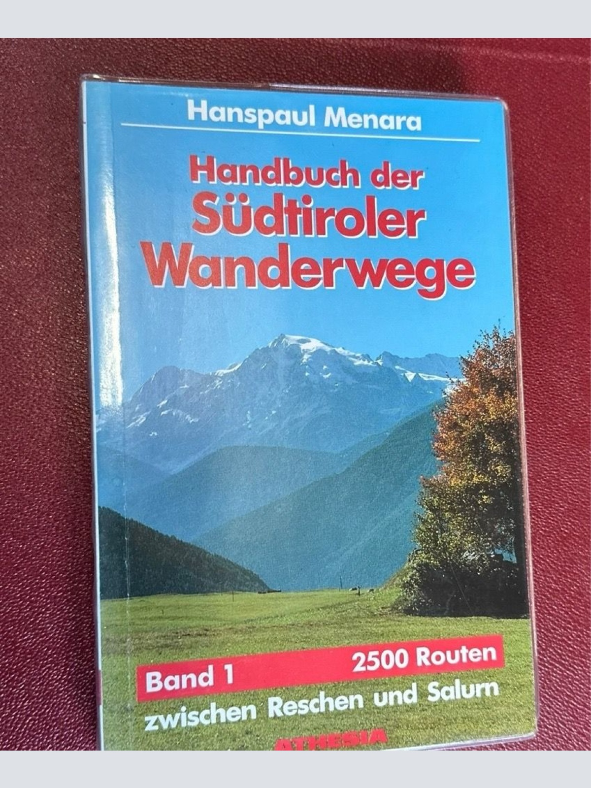 Handbuch der Südtiroler Wanderwege, Bd. 1. West : 2500 Routen zwischen Reschen u