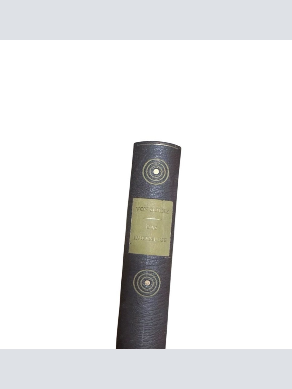 Das Inwendige Scholz, Wilhelm von: