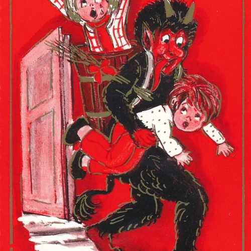 AK gruß vom Krampus Ansichtskarte (17331)
