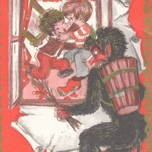 AK gruß vom Krampus Ansichtskarte (17333)