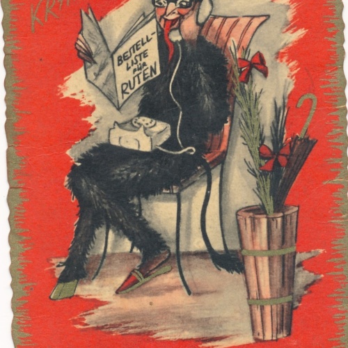 AK gruß vom Krampus Ansichtskarte (17335)