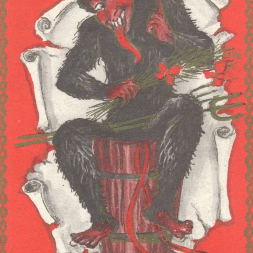 AK gruß vom Krampus Ansichtskarte (17339)