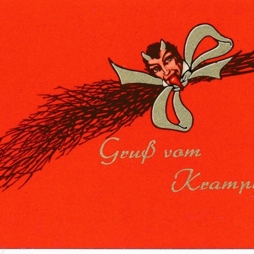 AK gruß vom Krampus Ansichtskarte (17340)