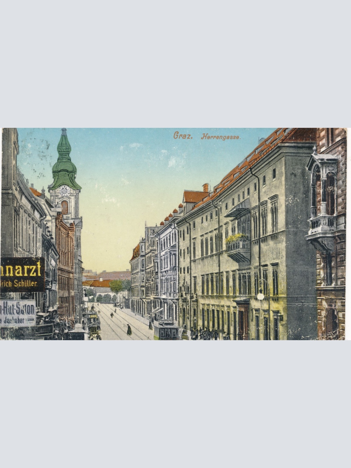 AK aus Graz Herrengasse Steiermark Ansichtskarte (18002)