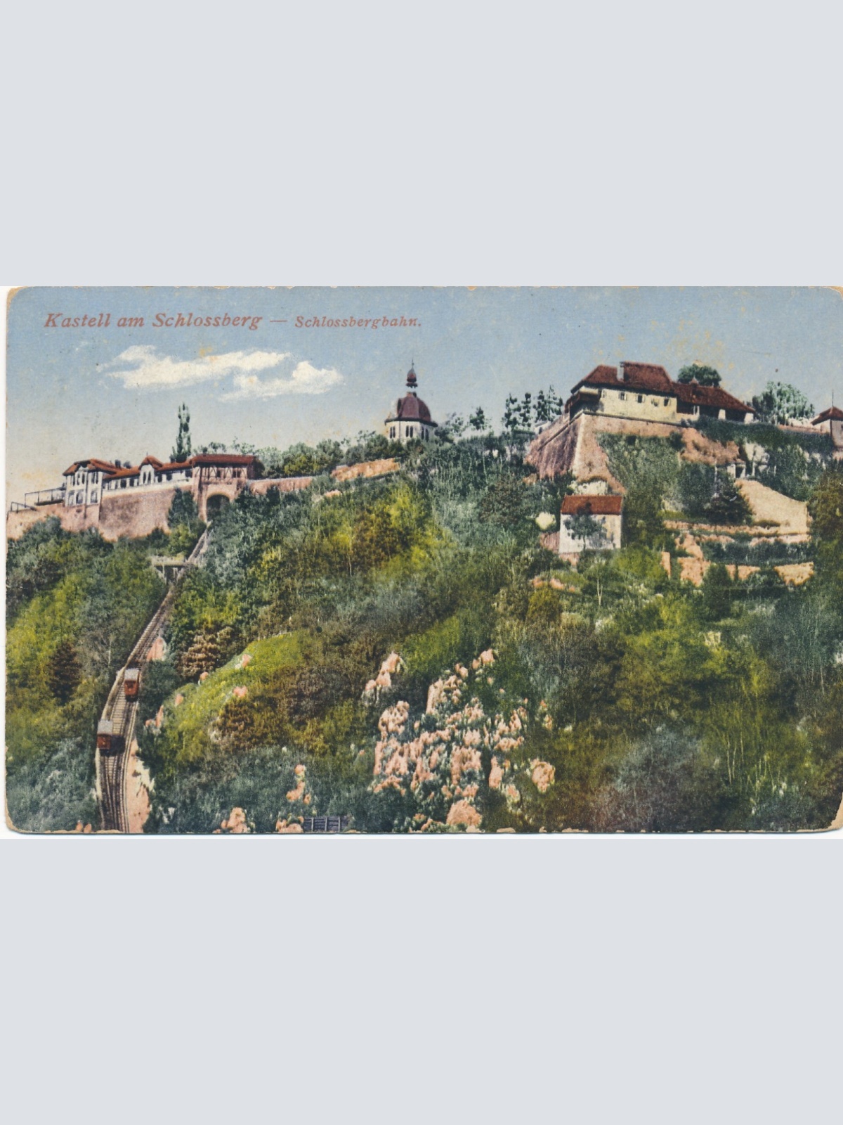 AK aus Graz Kastell am Schlossberg Steiermark Ansichtskarte (18009)