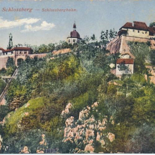 AK aus Graz Kastell am Schlossberg Steiermark Ansichtskarte (18009)