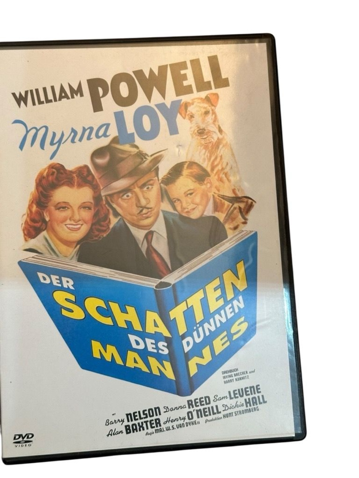 Der Schatten des dünnen Mannes Powell, William und Myrna Loy:
