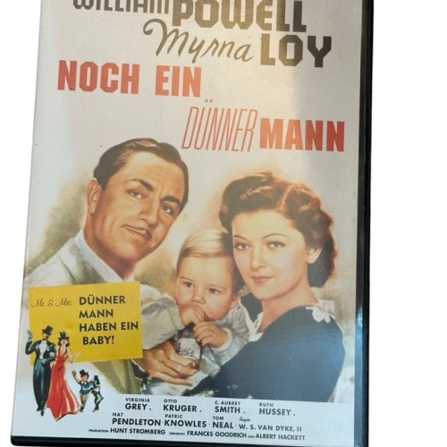 Noch ein dünner Mann Powell, William und Myrna Loy: