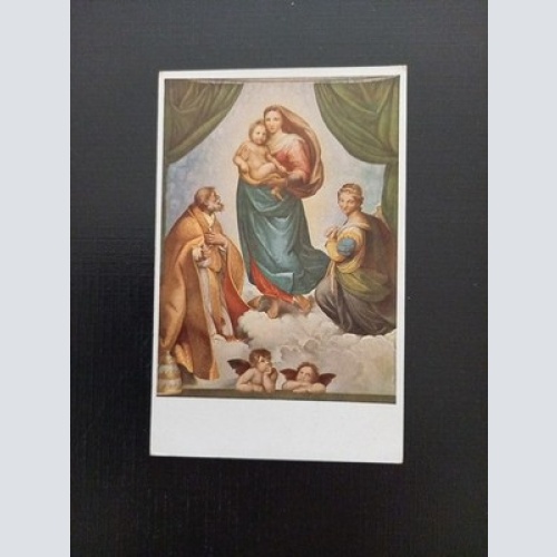 Sixtinische Madonna Galerie Dresden 400271 Gr